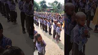 tumhi ho mata pita tumhi ho #rkmission #assembly #prayer #school #shortsfeed #viral #shorts🙂🙏