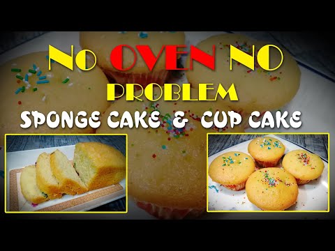 Cup Cake and Sponge Cake Home Made