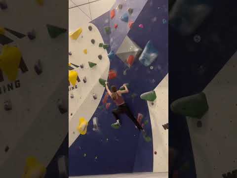Rock climbing! #climbing #rei