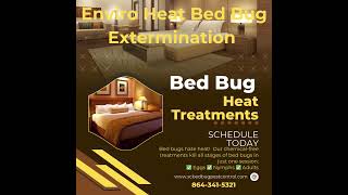 Bed Bug Heat Treatments Enviro Heat Bed Bug Extermination Greenville, SC  #bedbugscontrol