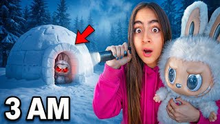 OVERNIGHT in the World's most HAUNTED IGLOO!!