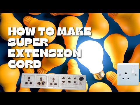 how to make assemble the extension cord