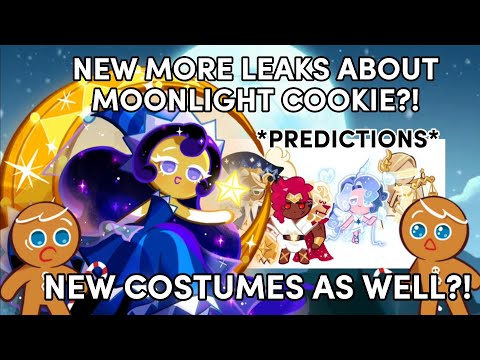 MORE MOONLIGHT COOKIE LEAKS & NEW costumes coming?! *PREDICTIONS* | Cookie Run: Kingdom