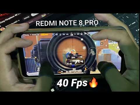 REDMI NOTE 8 PRO HANDCAM PUBG MOBILE IN 2025 | Smooth+40Fps+Devoper Options🔥🔥Erangel Gameplay !!!
