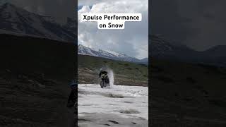 Modified Xpulse ki performance snow pe | Baraf pe Xpulse 2004v | worth buying? | Sajidwanders