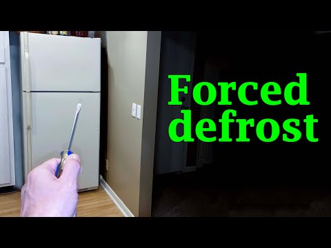 Forced defrost top-freezer #shorts