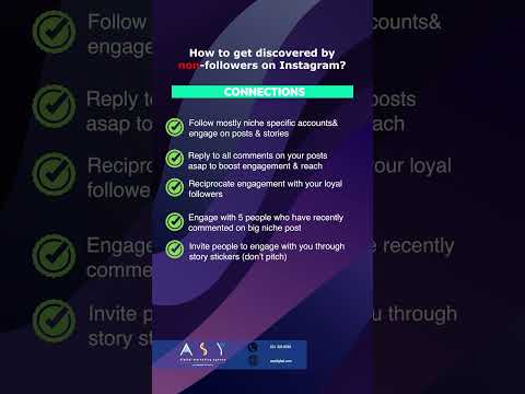 Getting discovered by non-followers on Instagram by connections #digitalmarketing #contentstrategy