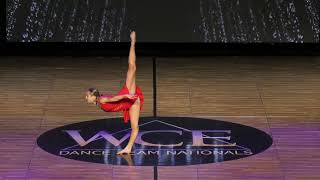 WCE 2025 Dance Team Nationals 1st Place Dancer of the Year Gold Sunnie Pelant Santana