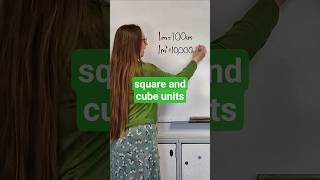 Squared and cubed units #maths #mathstips #mathstipsandtricks #mathshacks