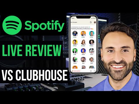 Spotify Live Vs Clubhouse | Audio App Review | LIVE Experience |