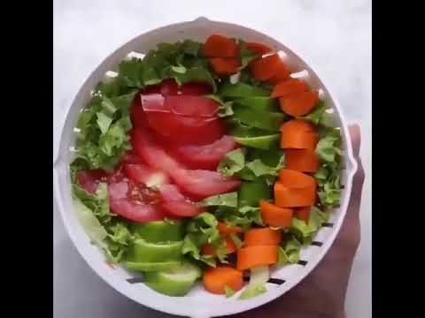 1 minute Bowl Vegetable Fruits Slicer Chopper