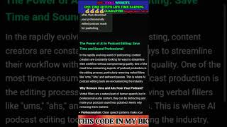ai powered podcast editing made simple#podcast #podcasting #podcastersofinstagram #spotify
