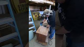 How to remove water rings from your furniture.. #midcenturymodern #furnitureflip #refinished