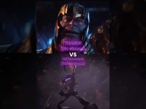 Thanos vs Uzi Doorman