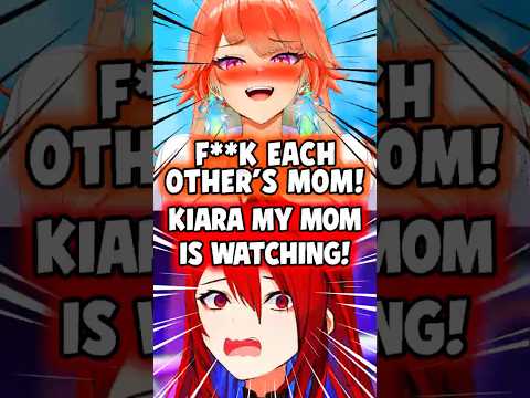Kiara Destroyed Liz with this phrase [Hololive Takanashi Kiara Elizabeth] #vtuberclips #hololiveen
