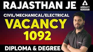 RSMSSB JEN Vacancy 2022 | RSMSSB JEN Latest News | Vacancy 1092 | Complete Information