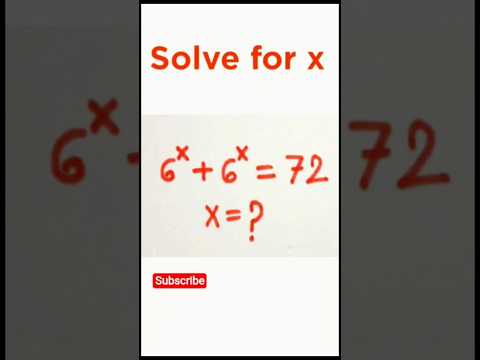 Exponential Equations Made Easy | Step by Step Solution | #shorts #shortvideo #shortsfeed #ytshorts