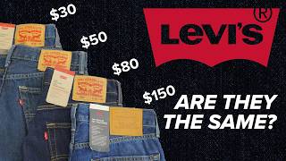 How Levi's Sells the Same Jeans at Different Prices | Levi's 505 Teardown | Industry Secrets