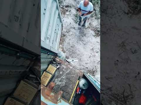Connecting The Shipping Containers on My Container Home #shorts