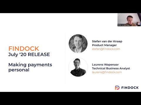 FinDock July 2020 release webinar