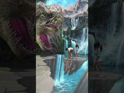 🦖Big Jump, Big Dinosaur Fun! 🦖💚 #KidsVideo #shorts