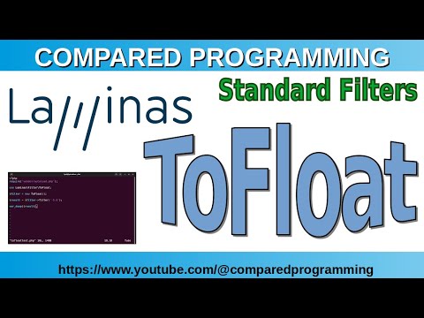 Laminas Standard Filters: ToFloat
