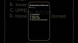 Python Basics Questions | Python interview Question | Python Viva questions.