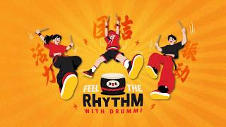 Feel the Rhythm with Drummi - 24 Festive Drums Campaign Case Study Video