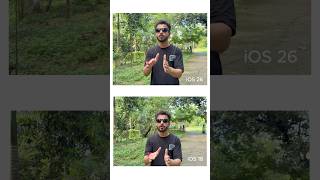 iPhone 16 Pro Max iOS 26 vs iOS 18 Video Test | Camera Comparison