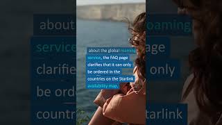 SpaceX's Starlink rolls out satellite internet package with a "global" coverage for $200/m. #shorts