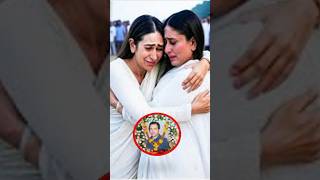 Karishma Kapoor gets emotional at ex husband Sanjay Kapoor Prayer Meet with Kareena Kapoor #short