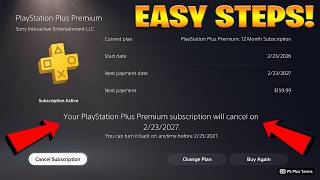 How to Cancel Your PlayStation Plus Subscriptions Due to PS6 Digital Games Console ONLY!
