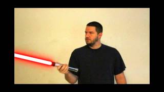 A Review of the Darth Vader replica mask and light saber from wal-mart