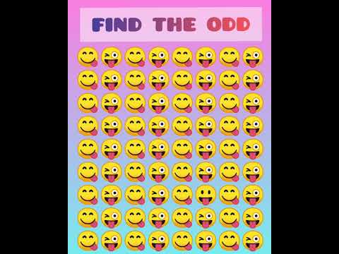 find the odd row🧐 in 5 seconds 🔥#findtheodd#unicorntesting#shorts