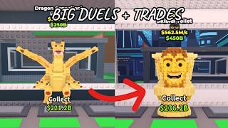 BIG DUELS & TRADES (STEAL A BRAINROT)