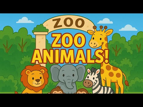 Meet Zoo Animals 🐵🦒 | Fun Animal Learning for Kids