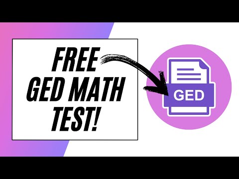 FREE Full GED Math Practice Test!