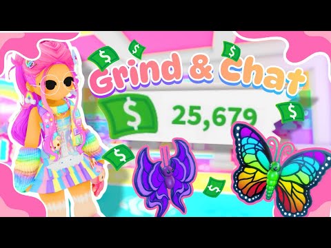 Grinding For The Butterfly Update! Grind & Chat With Me!! Roblox Adopt Me