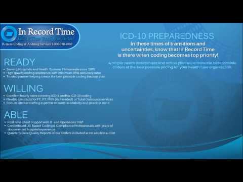 In Record Time Remote Coding Services ICD 10 Prep
