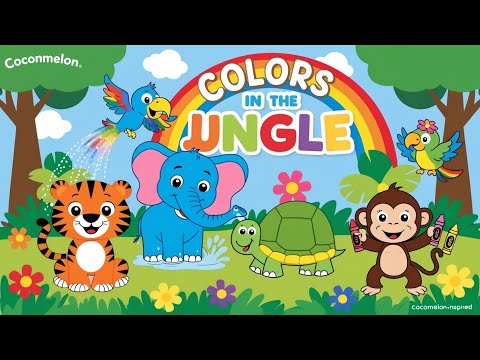Colors learning rhyme | Learn Colors with Animals | Nursery Rhymes & Kids Songs