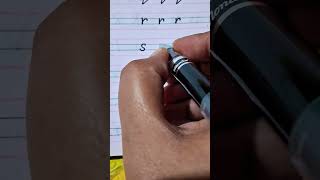 MR Script  small Letter s#writing #mrscript #education #handwriting #handwritingstyles