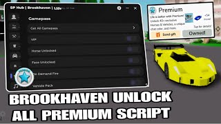 Brookhaven Script Sp Hub Unlock All Gamepass | ROBLOX SCRIPT