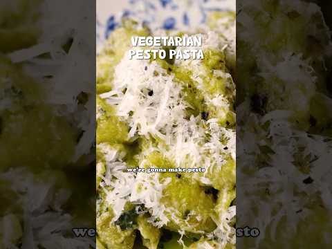 Quick and easy pesto pasta