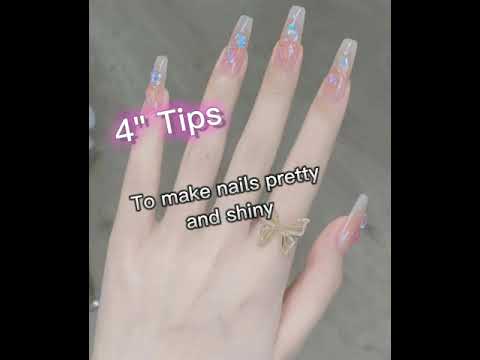 4 tips for beautiful nails #youtubshorts #beautiful #shiny # nails
