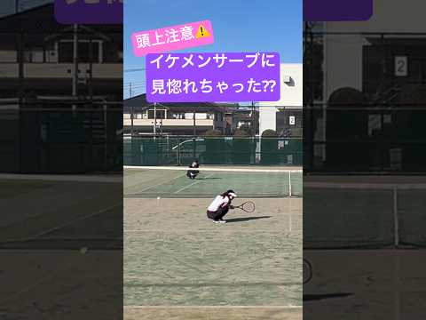 【おっちょこちょい】なんでしゃがんだ？？#tennis #テニス #テニス好きな人と繋がりたい #lpt #supershots  #ヘッドショット#apex #fortnite #ビクロイ