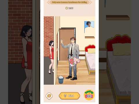 Brain Puzzle Tricky Quest | Level 31 Date Preparation - Help men become handsome for dating  #games