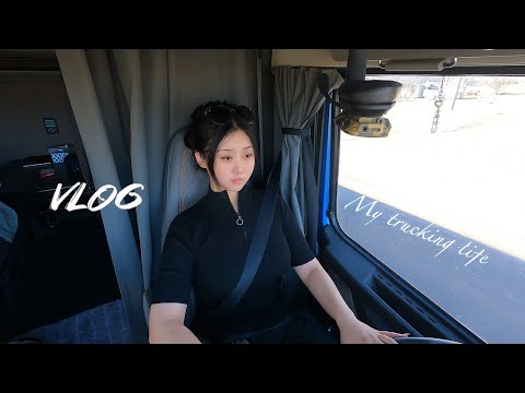 Vlog 北美女司机 工作＋生活日常 冬天如约而至