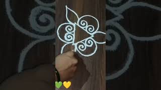 #rangoli #maharashtrianrangoli #easyrangoli#diferentrangoli #dialyrangoli #freehandrangoli