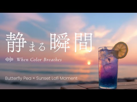 夕暮れをすくう音 – Sunset-infused Sounds | Calm Lofi Piano & Ambient Sounds