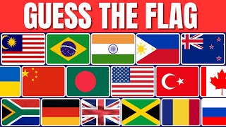 Guess the Flags Quiz | 5-Second Challenge | 80+ Countries 🚩🌍